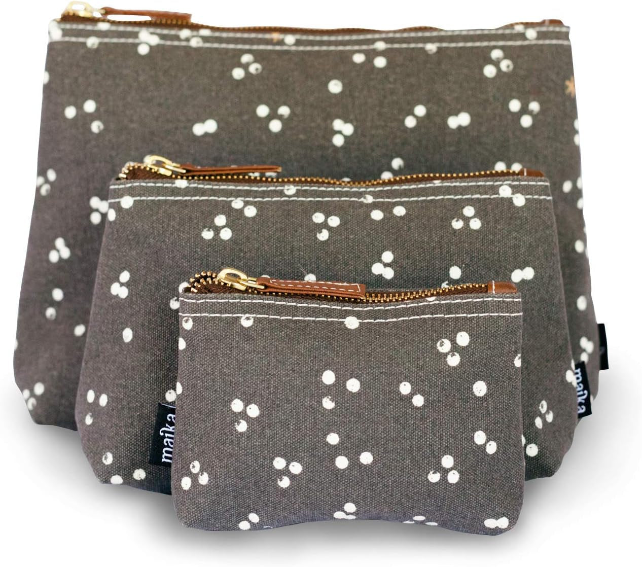 Recycled Canvas Travel Pouch