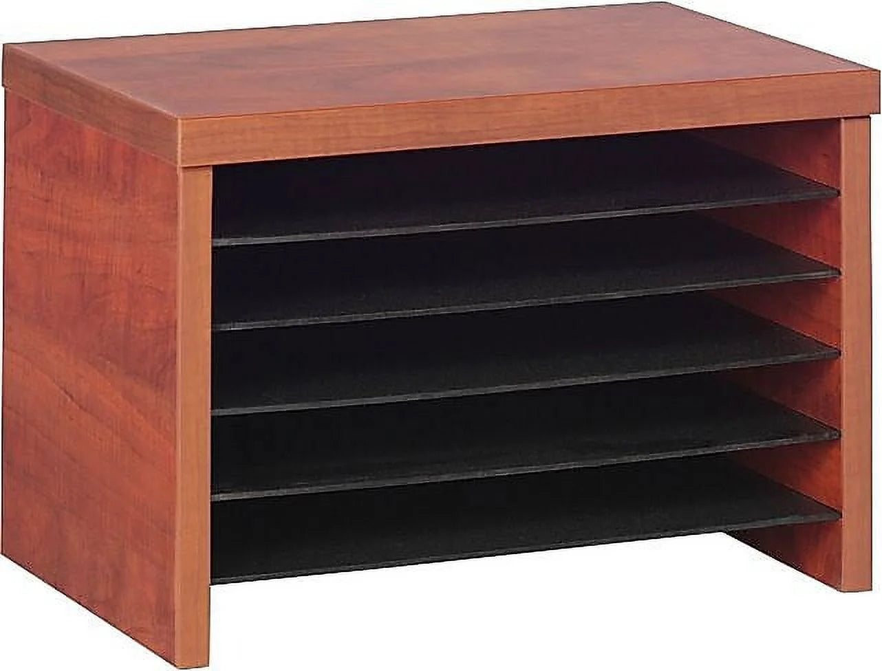 Valencia under Counter File Organizer Shelf, 15 3/4W X 9 7/8D X 10 7/8H, Cherry -ALEVA316012MC