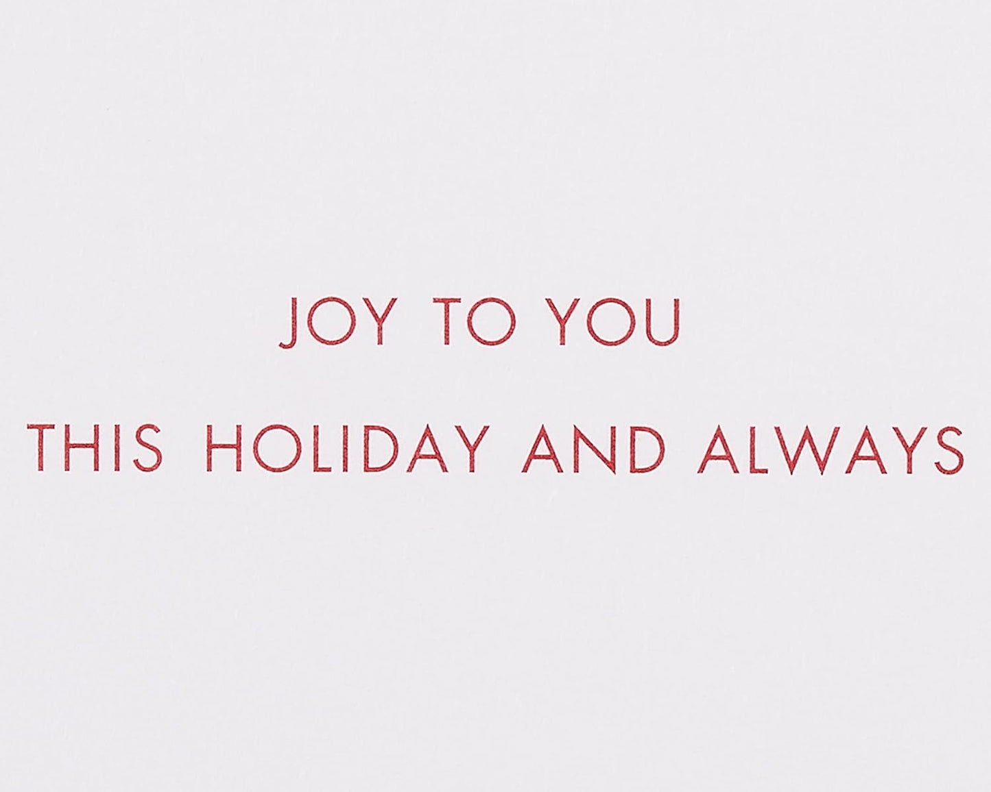Boxed Christmas Cards with Envelopes, Joy to You, Wreath (20-Count)
